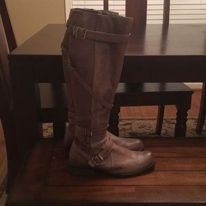 Miz Mooz tall utility boots